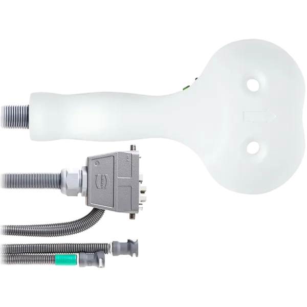 Bobine refroidie en forme de huit coudée AFEC-02-100-C, 100 mm